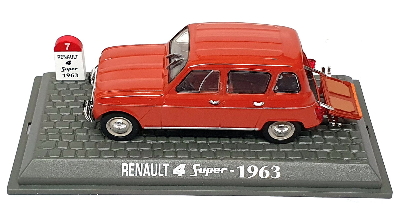 Altaya 1/43 Scale Diecast 71025E - 1963 Renault 4 Super - Esterel Red