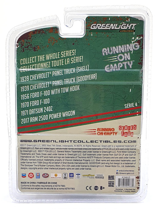 Greenlight 1/64 Scale 41040-D - 1970 Ford F-100 Truck - Green