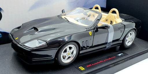 Hot Wheels Elite 1/18 Scale N2055 - Ferrari 550 Barchetta Pininfarina Met Black