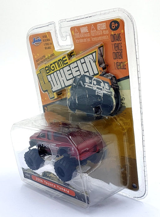 Jada 4Wheelin 1/64 Scale 14013 - 2006 Toyota Tundra - Met. Red/Black