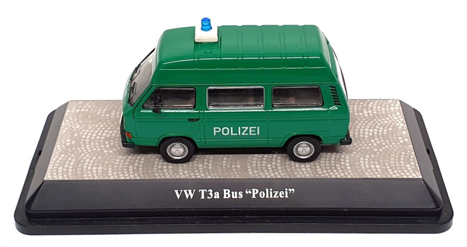 Premium ClassiXXs 1/43 Scale 11455 - Volkswagen T3a Minibus Polizei - Green