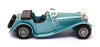 Matchbox Appx 9.5cm Long Diecast Y-1 - 1936 Jaguar SS-100 - Met. Lt. Blue