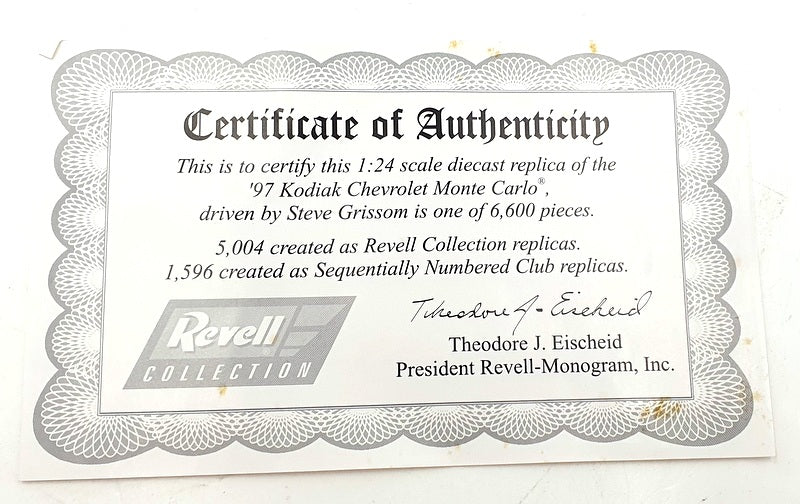 Revell 1/24 Scale 3875 - 1997 Chevrolet Monte Carlo #41 Grissom