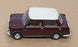 Matchbox 1/43 Scale VEM05-M - 1962 Wolseley Hornet - Maroon/Ivory