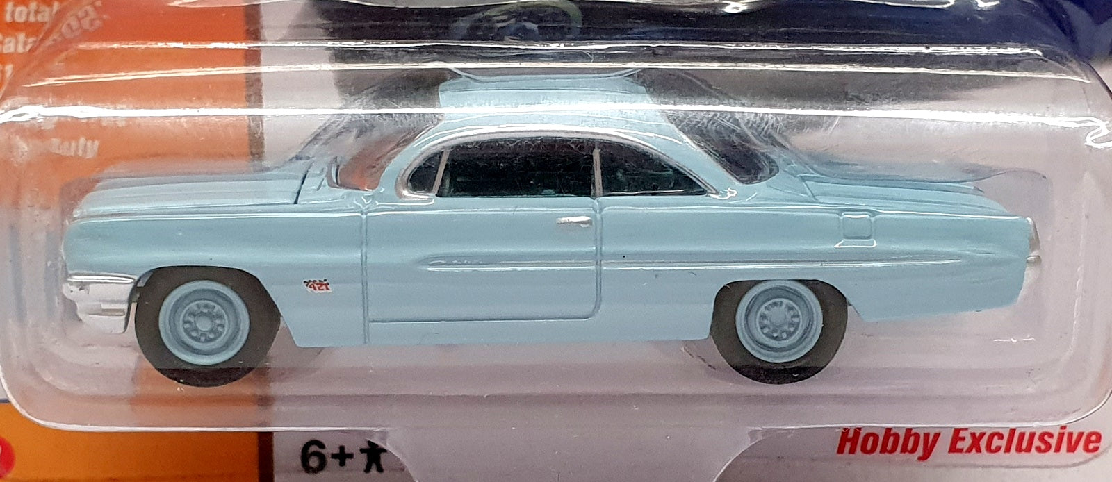Johnny Lightning 1/64 Scale JLSP008 - 1961 Pontiac Catalina - Tradewind Blue