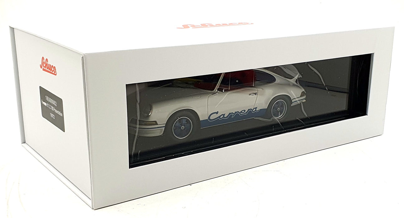 Schuco 1/18 Scale Diecast 18U00062 - Porsche 911 2.7 RS Presentation 1972
