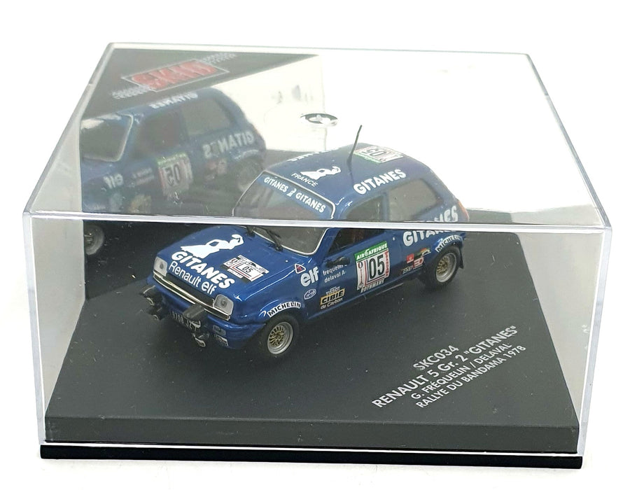 Skid 1/43 Scale SKC034 - Renault 5 Gr. 2 "Gitanes" #5 Du Bandama Rally 1978