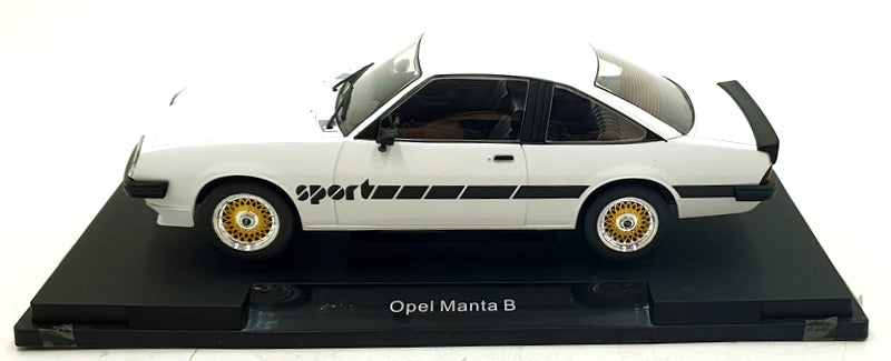Model Car Group 1/18 Scale MCG18237 - Opel Manta B - White
