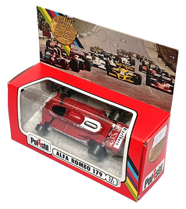 Polistil 1/41 Scale Diecast CE121 - F1 Alfa Romeo Race Car #22 - Red