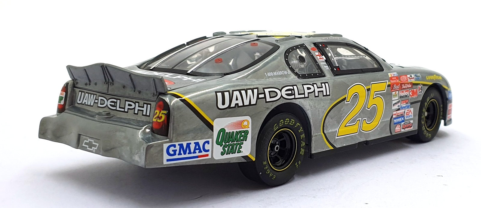 Team Caliber 1/24 Scale S252091DL - 2001 Chevrolet Monte Carlo #25 NASCAR Nadeau