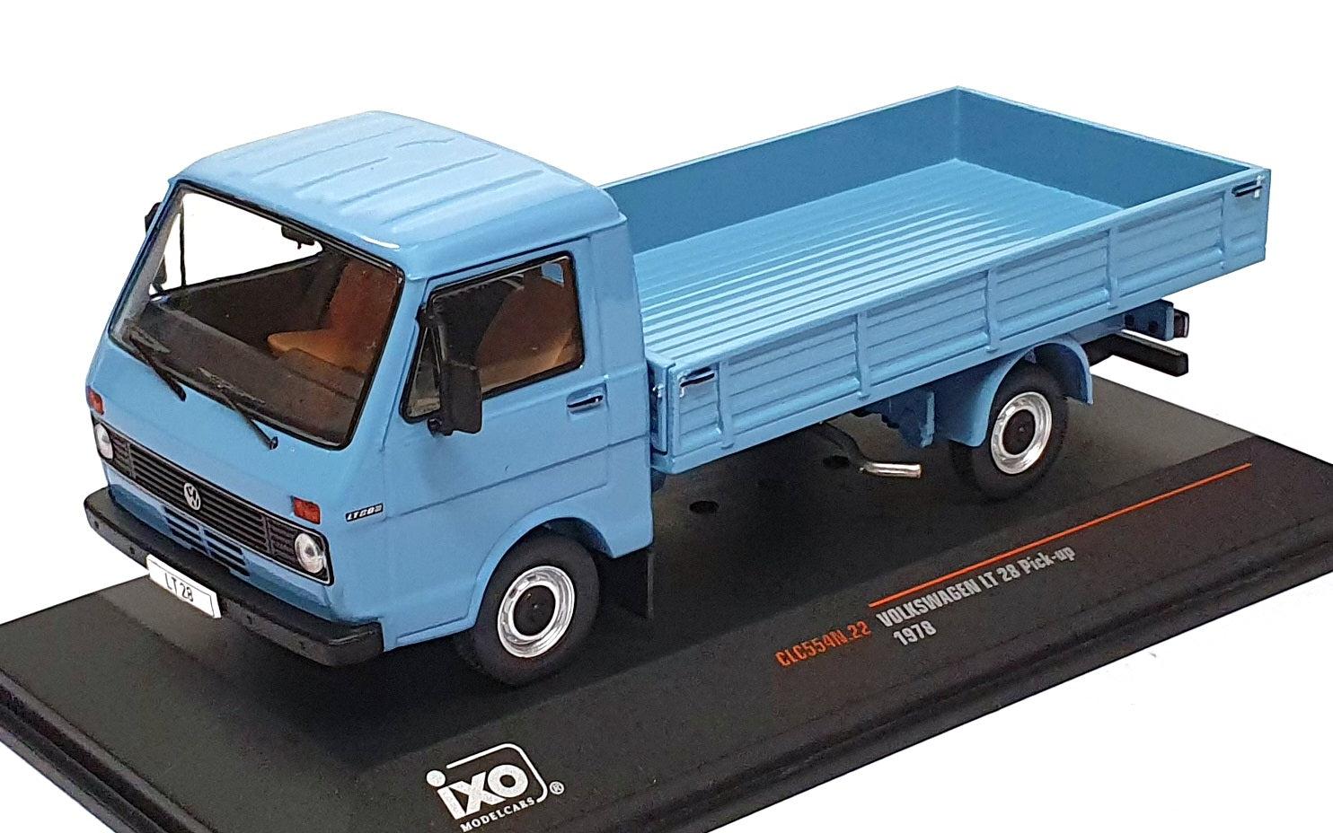 Ixo 1/43 Scale CLC554N.22 - 1978 VW Volkswagen LT 28 Pick-Up Truck - Blue