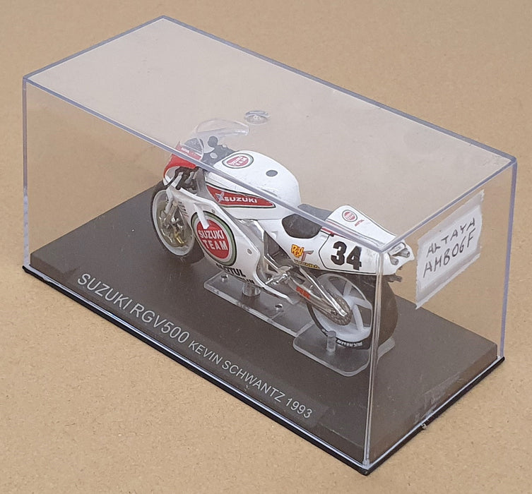 Altaya 1/24 Scale AMB06F - Suzuki RGV500 #34 Kevin Schwantz 1993 - White/Red