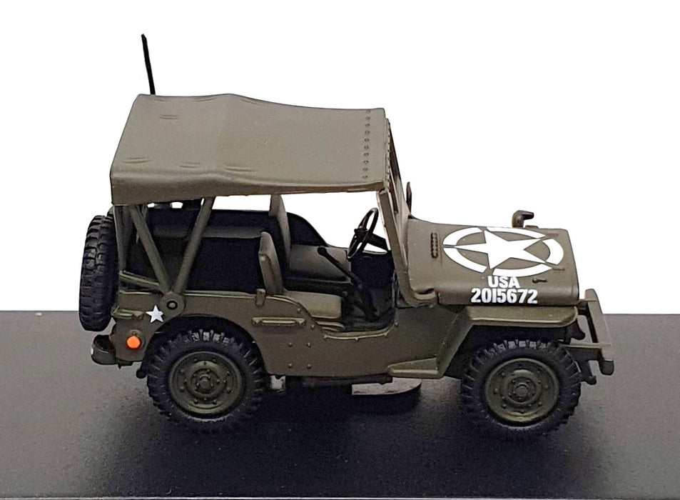 Wemi Models 1/43 Scale 20171 - Willys Jeep Australia D-Day 1944 - Green