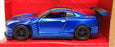 Jada 1/32 Scale 98270 Fast & Furious Brian's Nissan GT-R R35 Ben Sopra Met Blue