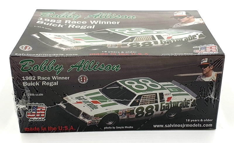 Salvinos 1/25 Scale Model Kit BAB1982D - 1982 Buick Regal Winner B.Allison #88