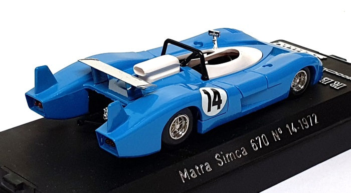 Solido 1/43 Scale 2408 - Matra Simca 670 #14 Le Mans 1972 - Blue — R.M ...