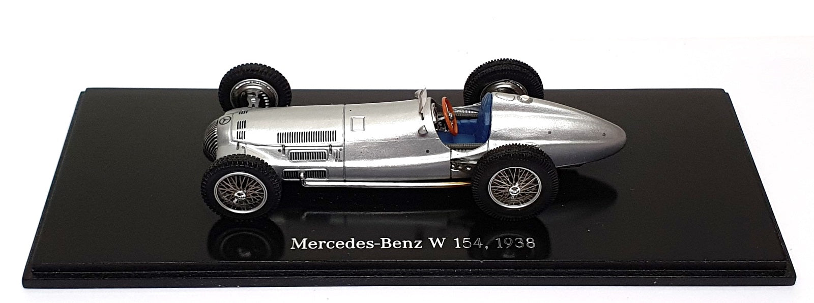 Spark 1/43 Scale Resin B6 604 0438 - 1938 Mercedes Benz W154 - Silver