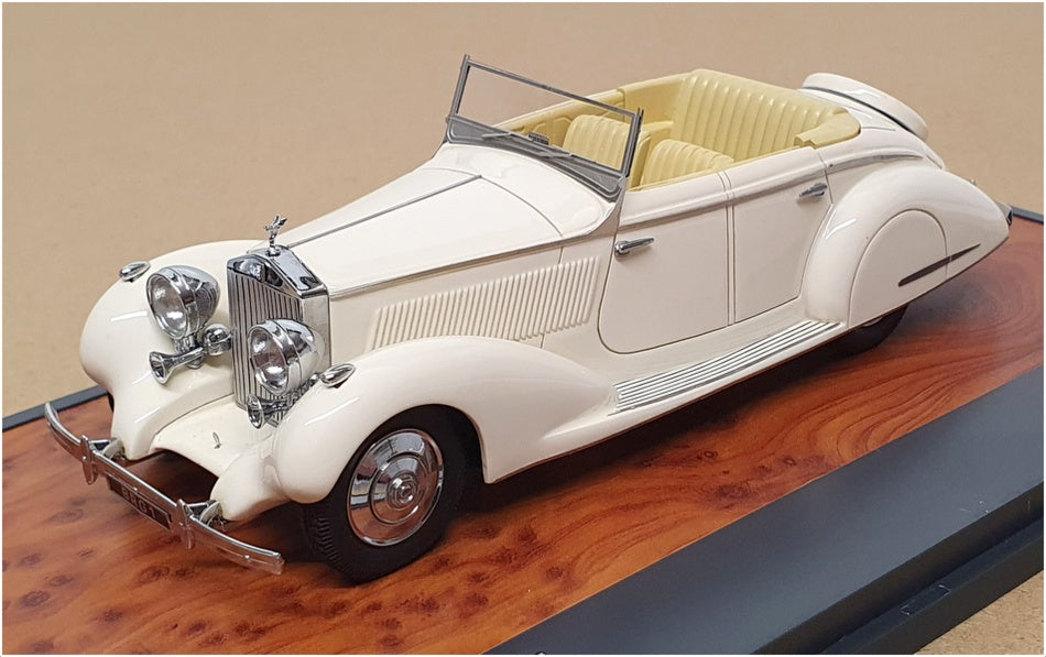 Matrix 1/43 Scale MX41705-111 - '37 Rolls Royce 25/30 Bhp Gurney Nutting - Ivory
