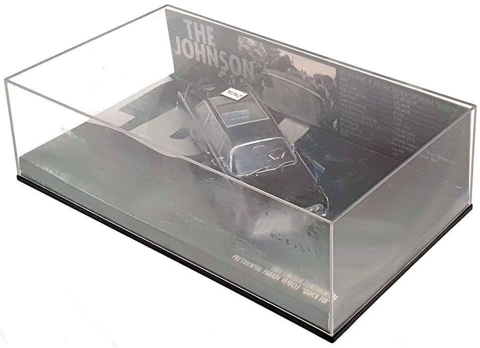 Minichamps 1/43 Scale 436 086101 '64 Lincoln Continental The Johnson Car - Black