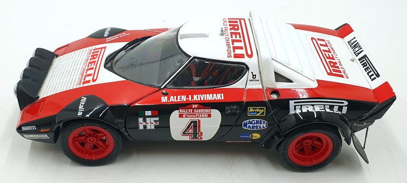Kyosho 1/18 Scale Diecast 08316B - Lancia Stratos HF Rally Sanremo 1978 #4