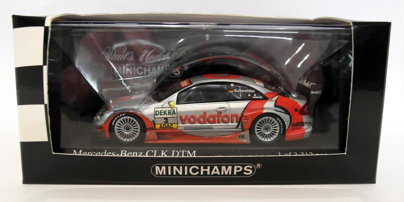 Minichamps 1/43 Scale diecast - 400 033303 Mercedes CLK coupe DTM 03 Schneider