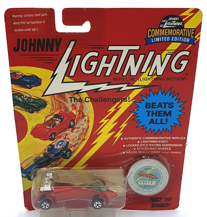 Johnny Lightning 1/64 Scale 00108 - The Challengers Wasp - Red