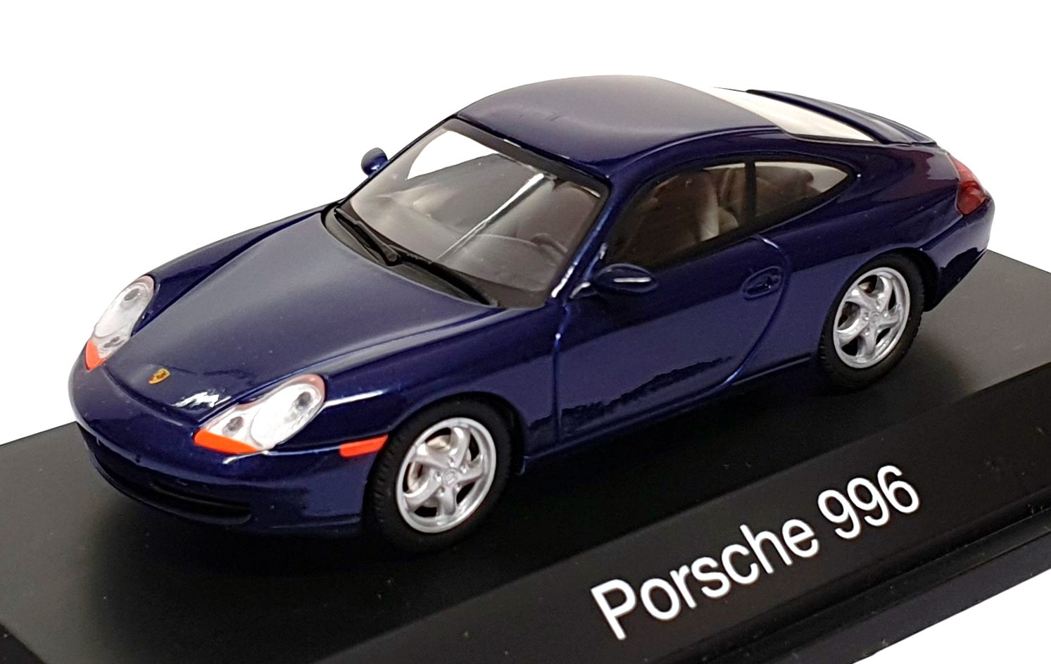 Schuco 1/43 Scale Diecast 04342 - Porsche 996 Carrera - Met. Blue