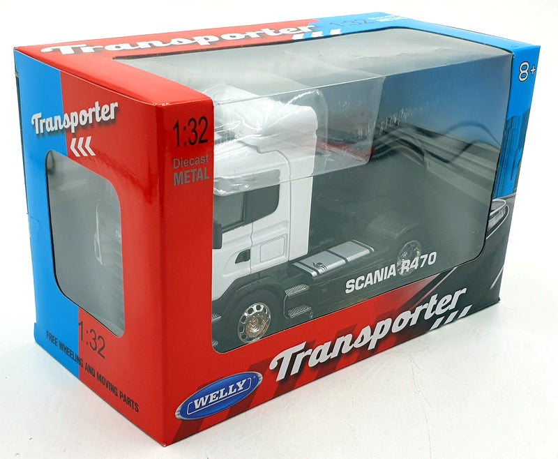 Welly 1/32 Scale Diecast 32625W - Scania R470 - White