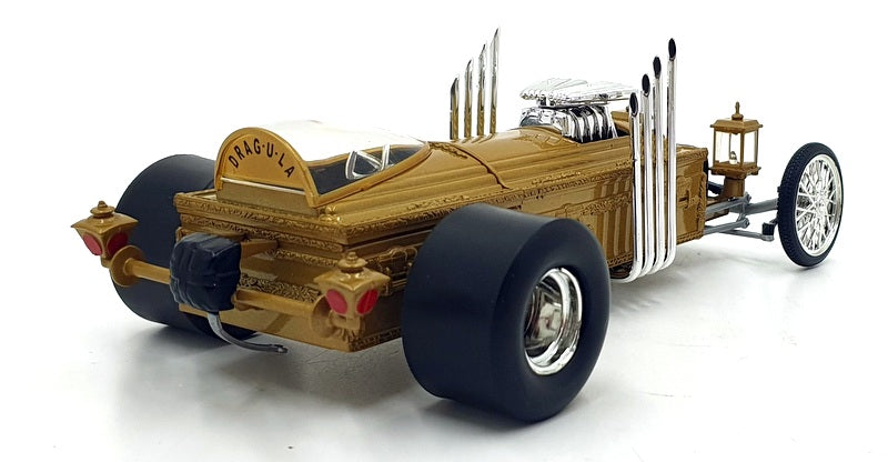 Auto World 1/18 Scale AWSS137 - The Mungsters Drag-u-la - Gold