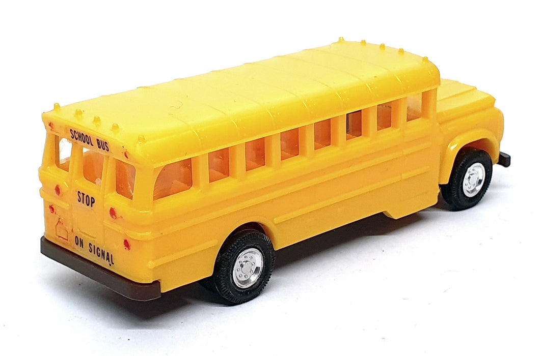 Lindberg Appx 8.5cm Long Plastic Model No. 23 - School Bus - Yellow