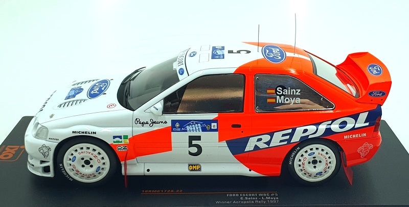 Ixo 1/18 Scale 18RMC172A.22 - Ford Escort WRC #5 1st Acropolis Rally 1997