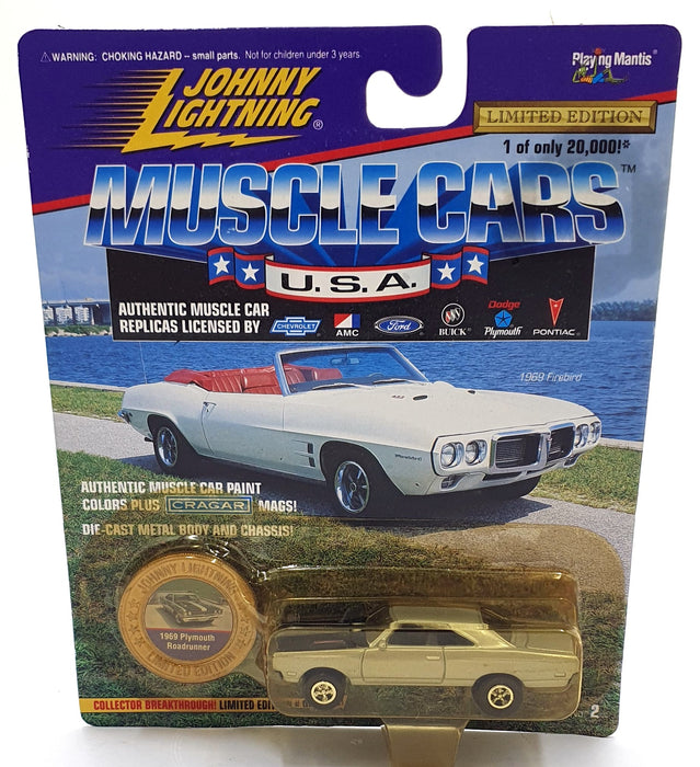 Johnny Lightning 1/64 Scale 200-02 Muscle Cars USA 1969 Plymouth Roadrunner