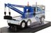 Greenlight 1/43 Scale 86632 - 1984 Freightliner FLA 9664 Tow Truck - Blue/Silver