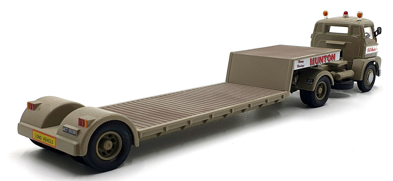 Corgi 1/50 Scale Diecast 13501 - Foden S21 Articulated & Low Loader G.C. Munton