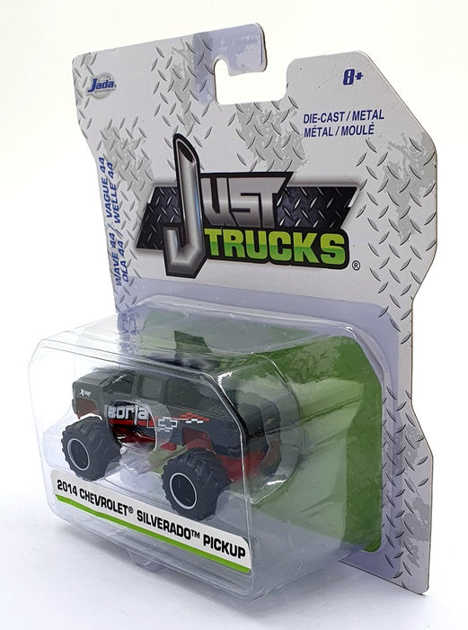 Jada Just Trucks 1/64 Scale 14020 - 2014 Chevrolet Silverado PickUp - Black