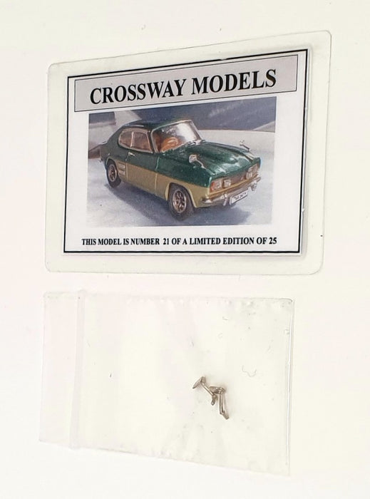 Crossway Models 1/43 Scale CC02 - Ford Capri 3L Custom - 1 of 25 ONLY