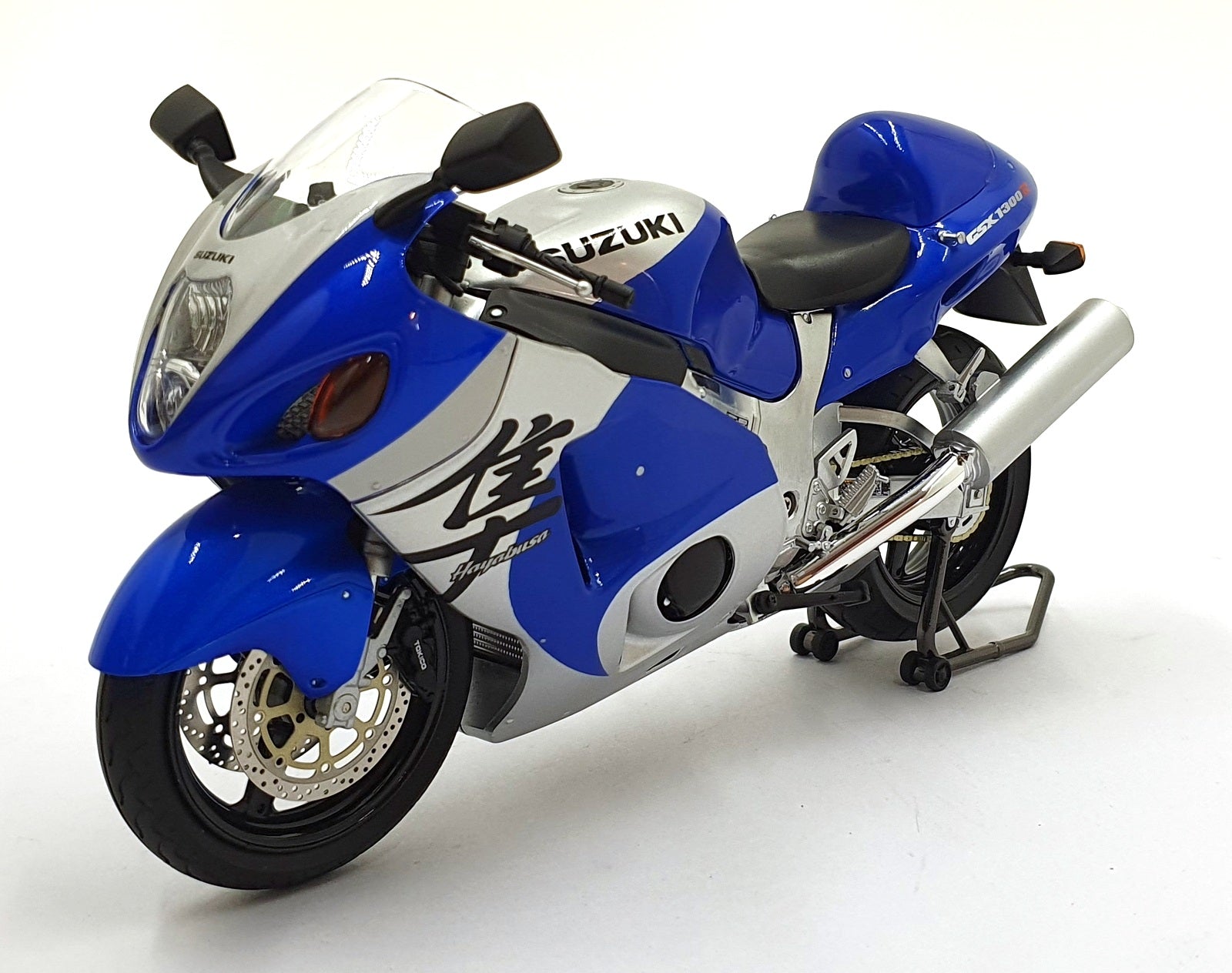 LCD Models 1/12 Scale LCD-MO4-BU - Suzuki GSX 1300R Motorbike - Blue
