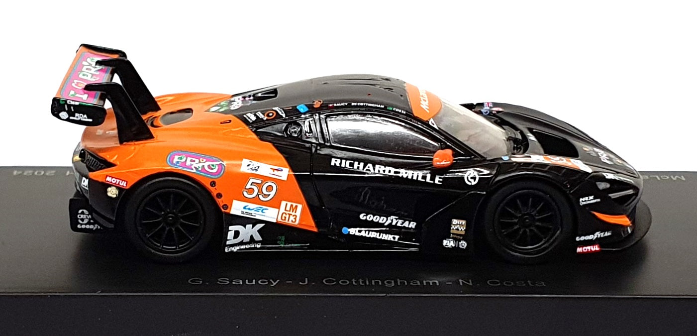 Spark 1/64 Scale Y397 - McLaren 720S GT3 Evo #59 24Hr Le Mans 2024