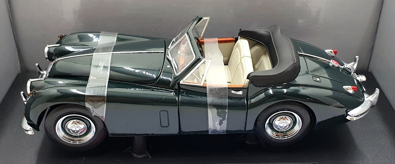 Sun Star 1/18 Scale Diecast - 2802 Jaguar XK 140 Drophead Coupe - Green