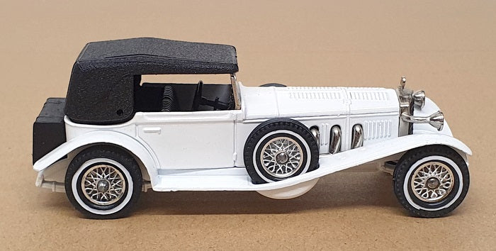 Matchbox Appx 10cm Long Diecast Y-16 - 1928 Mercedes SS - White