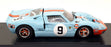 Bang 1/43 Scale 1007 - Ford GT40 #9 Le Mans 1968 - Lt. Blue/Orange