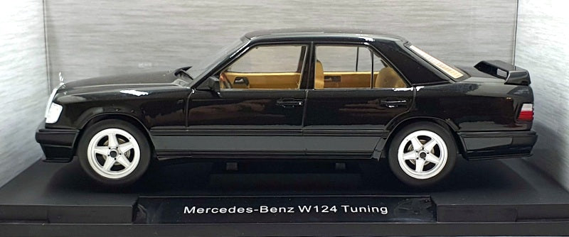 Model Car Group 1/18 Scale MCG18341 - Mercedes-Benz W124 Tuning - Black Metallic