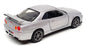 Tayumo 1/36 Scale Pull Back & Go 36115212 - Nissan GT-R34 V-Spec II - Silver