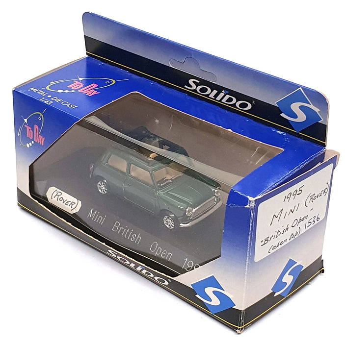 Solido 1/43 Scale 1536 - 1995 Rover Mini Open Top - Met. Green