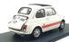 Schuco 1/18 Scale Resin 45 005 5900 - 1965 Fiat 500 Abarth 595 SS - White