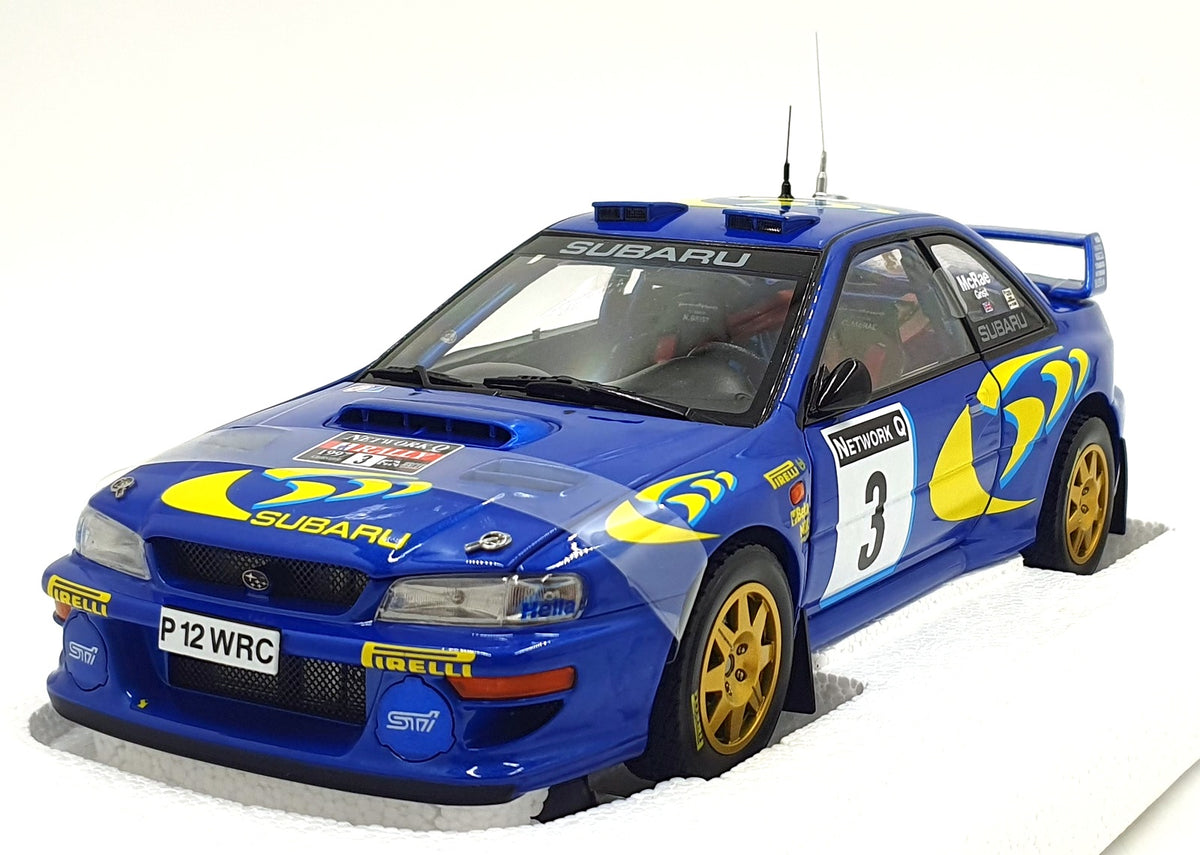 RALLY CAR COLLECTION SS.1 SUBARU シークレット Sun Star 1/18 Diecast 5781 - Subaru Imprezza S5 WRC'97 #3 1st RAC