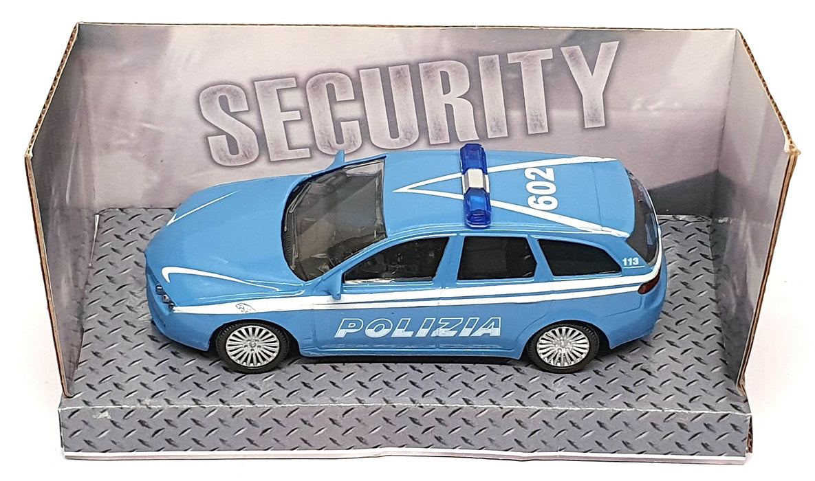 Mondo Motors 1/43 Scale MM03C - Alfa Romeo Polizia Police - Blue