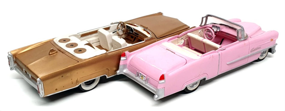 Bradford Exchange 1/24 Scale BX2 - 2x Cadillac Cruisin With Elvis - Pink Gold
