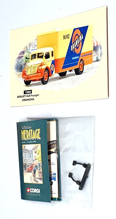 Corgi 1/50 Scale 73004 - Berliet GLR Fourgon Orangina - Yellow/Orange