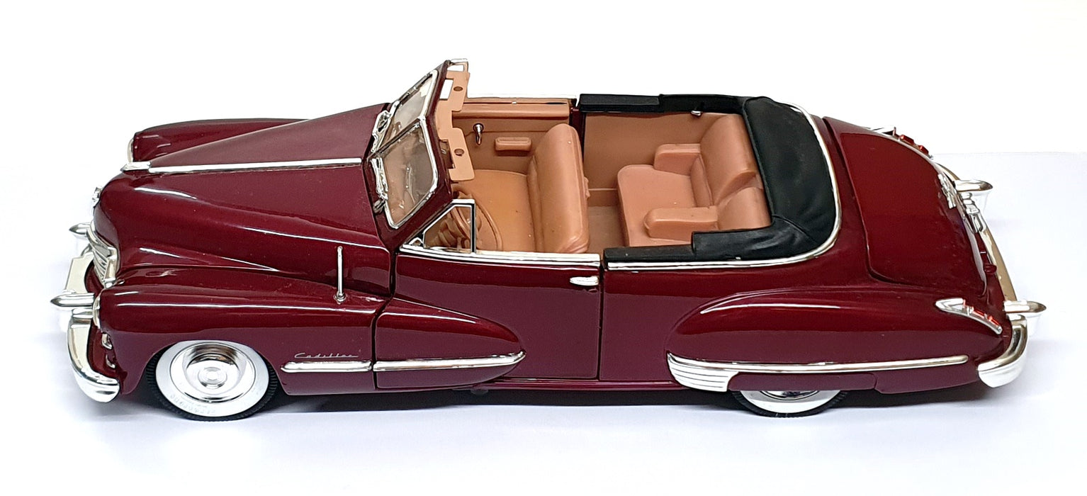 Anson 1/18 Scale Diecast 26725K - 1947 Cadillac Series 62 - Maroon